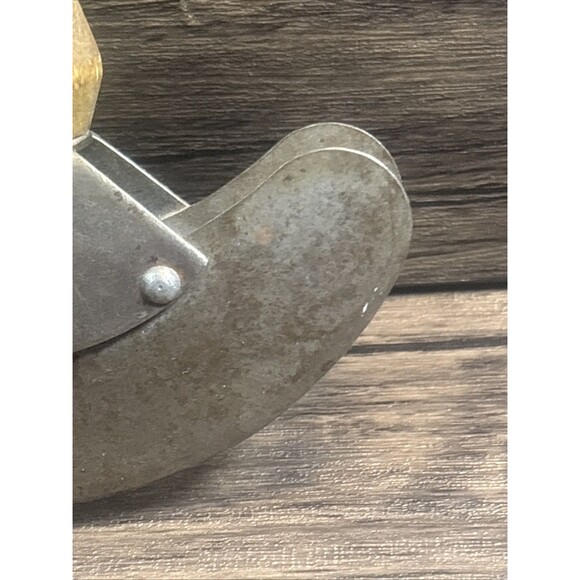 Vintage Chief Double Bladed Chopper -Cutter Wood Handle Stainless Steel Made USA - Picture 6 of 10